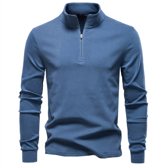 Men's Knitwear Top Half Zipper