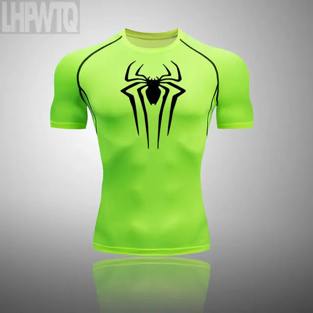 Compressie Superhelden T-shirt voor heren