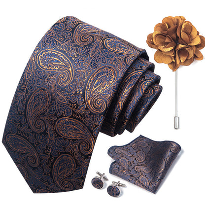 Men's Tie Suit Pocket Square Combo 8
