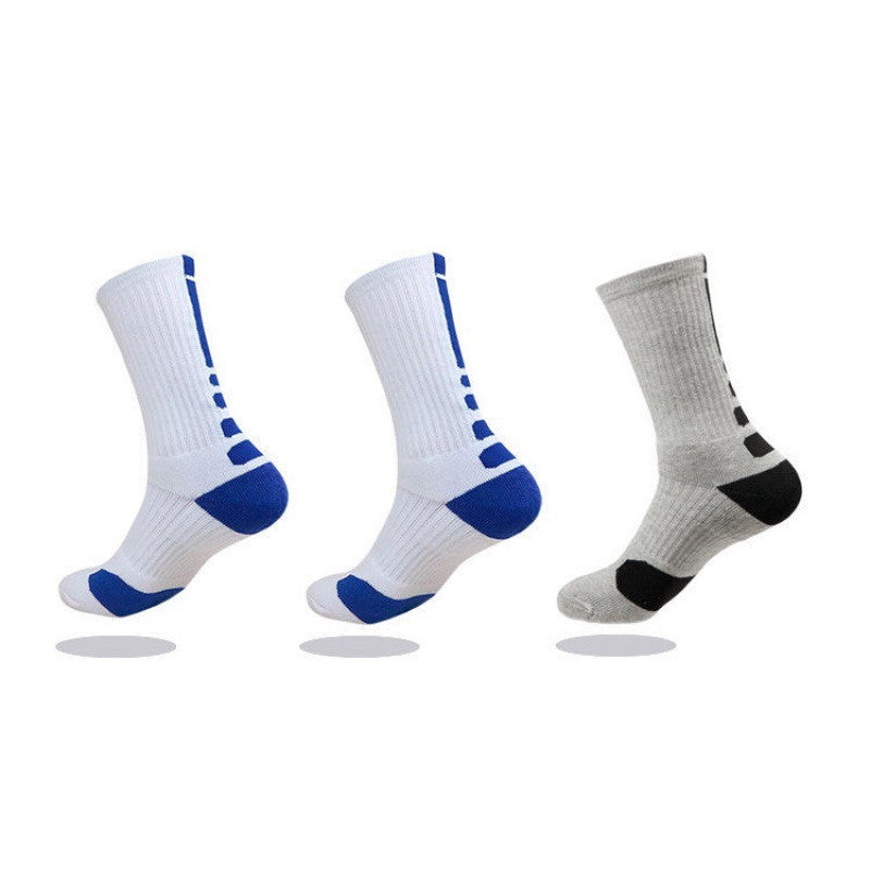 Men's Thick Towel Bottom Long Tube Running Socks Deodorant Quick-drying Outdoor Elite Socks