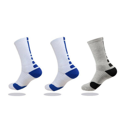 Men's Thick Towel Bottom Long Tube Running Socks Deodorant Quick-drying Outdoor Elite Socks