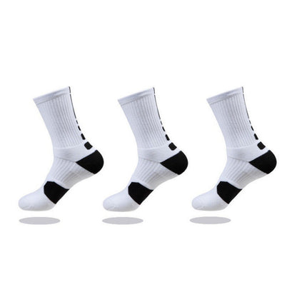 Men's Thick Towel Bottom Long Tube Running Socks Deodorant Quick-drying Outdoor Elite Socks