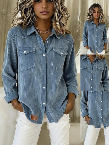 Women's Versatile Casual Shirt Denim Jacket