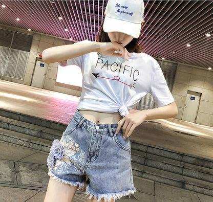 women's jeans shorts