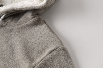 Embroidery Big Pocket Pullovers Women Sweatshirt Autumn Winter Warm Fashion With Cat Lovers Pet Dog Hoodies