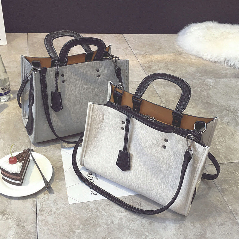 The new spring and summer color female bag handbag s casual all-match bulk Fashion Shoulder Bag 