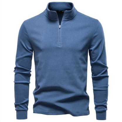 Men's Knitwear Top Half Zipper