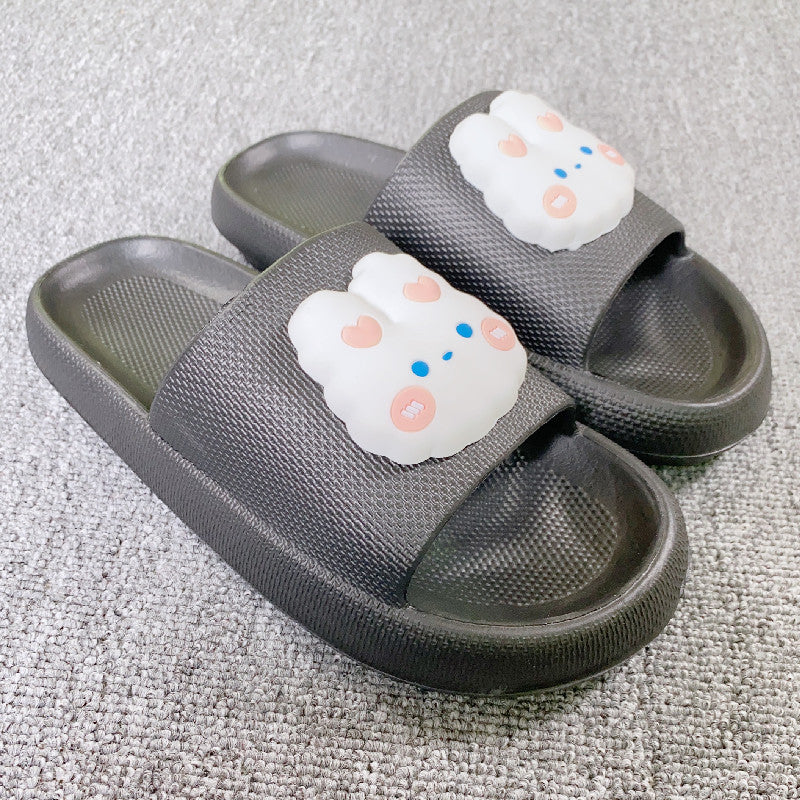 Bathroom Slippers Thick Bottom Non-slip Women