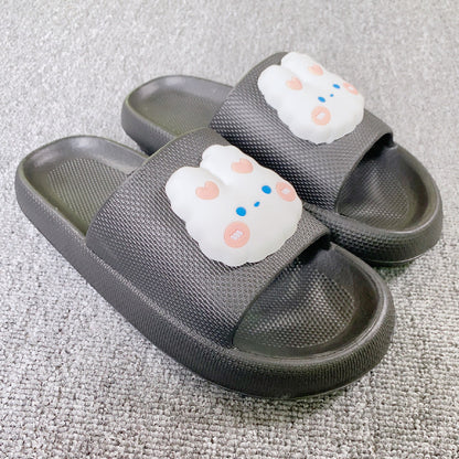 Bathroom Slippers Thick Bottom Non-slip Women