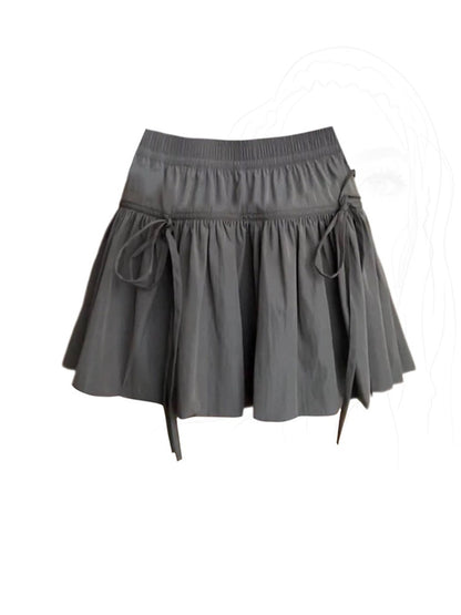 Niche Pleated A- Line Skirt Women