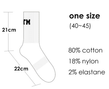 Men's White BTM Sports Socks