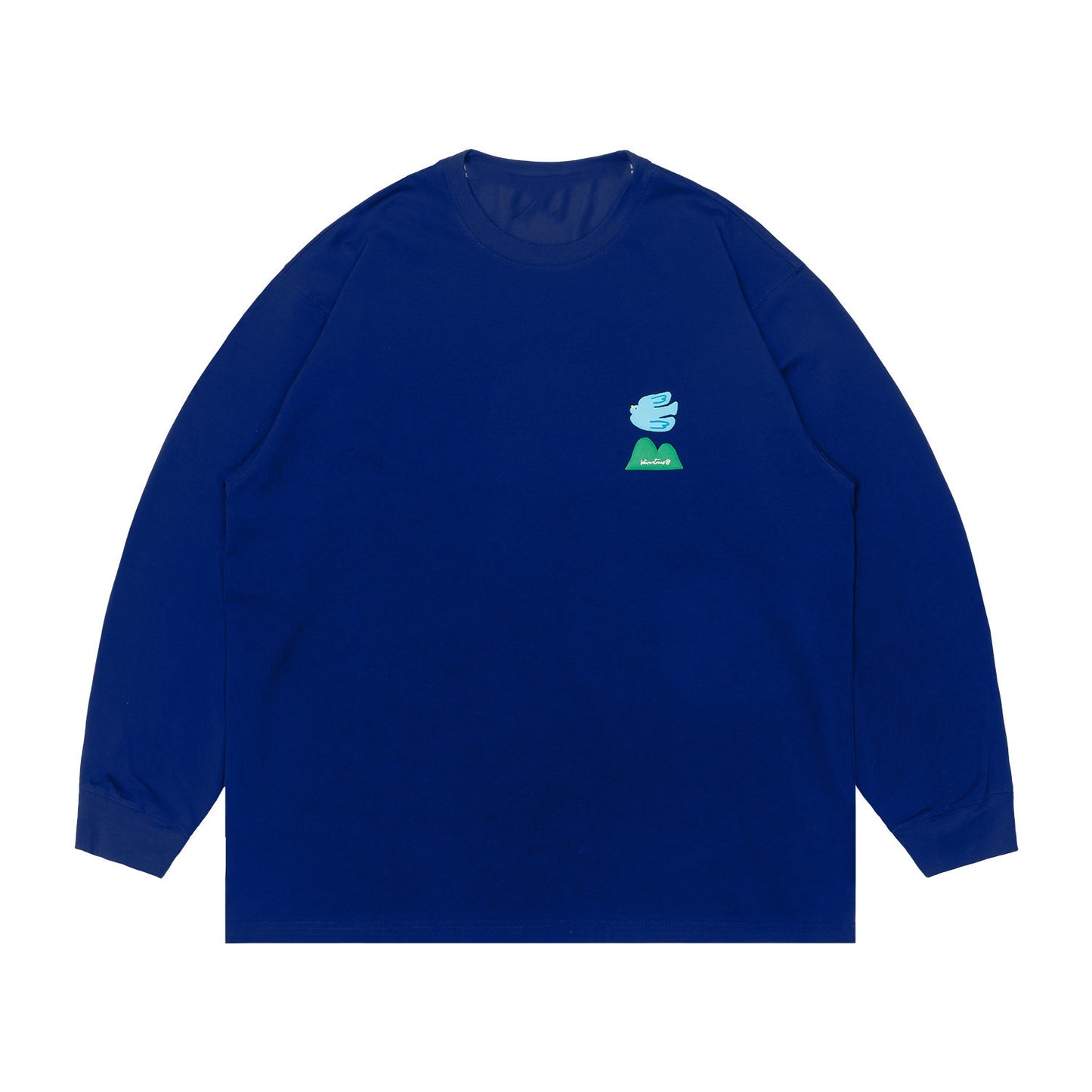 Round Neck Long Sleeve Couple T-shirt Men