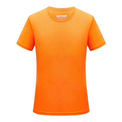 Men Quick Dry T Shirt Running Slim Fit Top Tees Solid Shirts