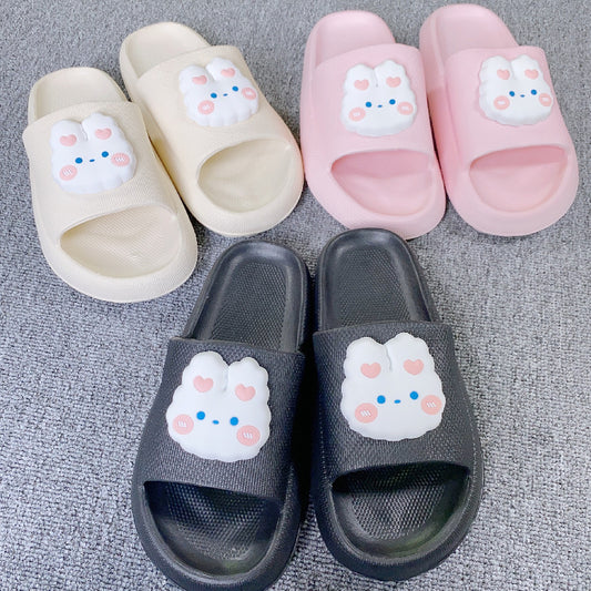 Bathroom Slippers Thick Bottom Non-slip Women