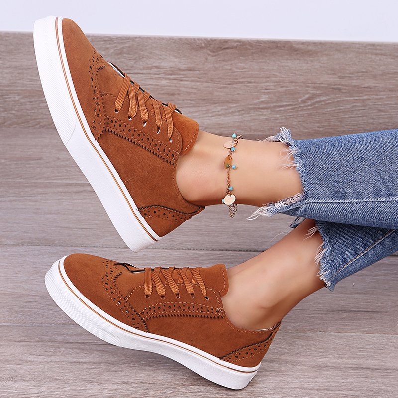 Comfortable Casual Women's Round Toe Flat Solid Color Single Shoes - WorkHarder