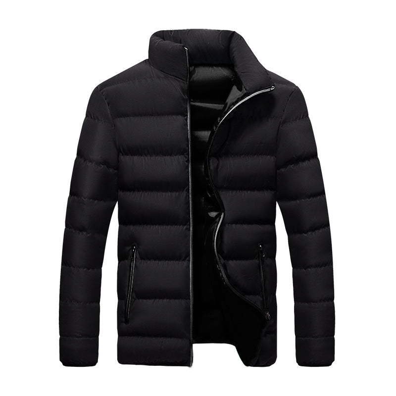 Men Winter Jacket Slim Fit Breadwear Thickened Cotton Coat Foreign Trade Mens Coat Men Plus Jackets 