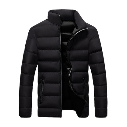 Men Winter Jacket Slim Fit Breadwear Thickened Cotton Coat Foreign Trade Mens Coat Men Plus Jackets 