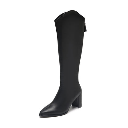Fashion Personality Pointed Toe Long Boots Women