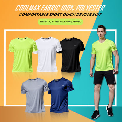 Men Sports Suit Breathable Athletic Wear Sportswear Running
