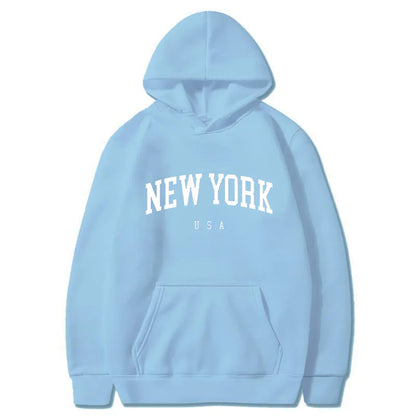Fluwelen grafische hoodie