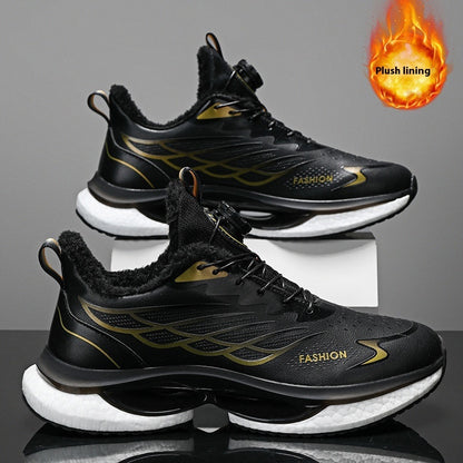 Rotating Button Running Sneaker Men