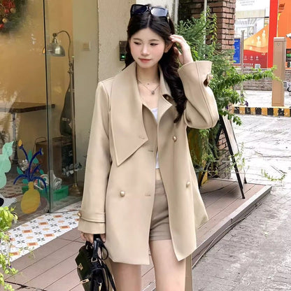 British Style Elegant Trench Coat Coat For Women