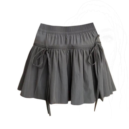Niche Pleated A- Line Skirt Women