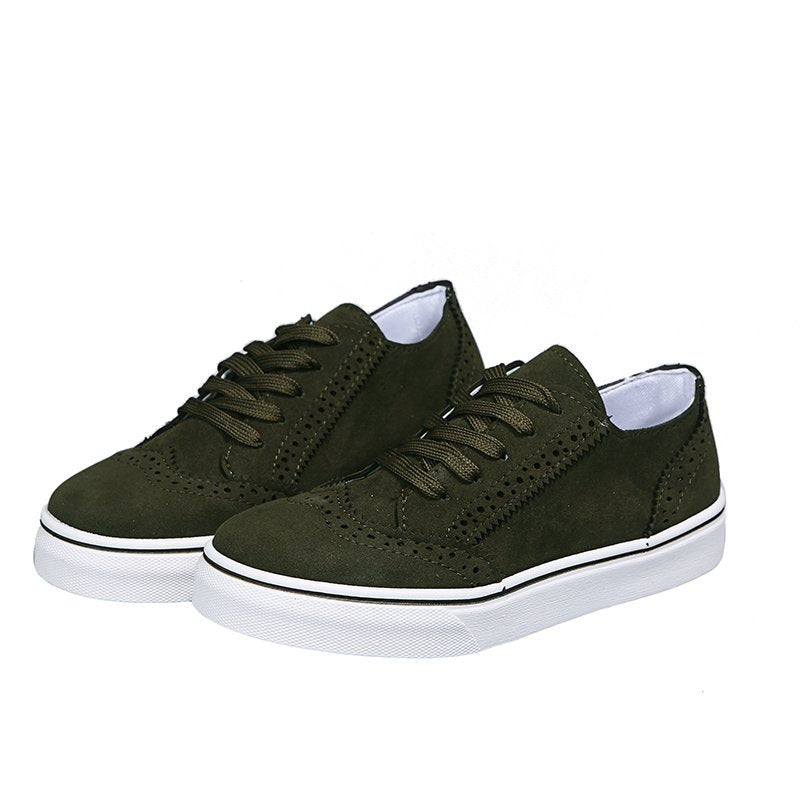 Comfortable Casual Women's Round Toe Flat Solid Color Single Shoes