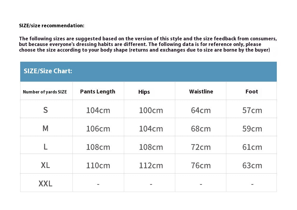 Stitching Sports Casual Straight Trousers Men