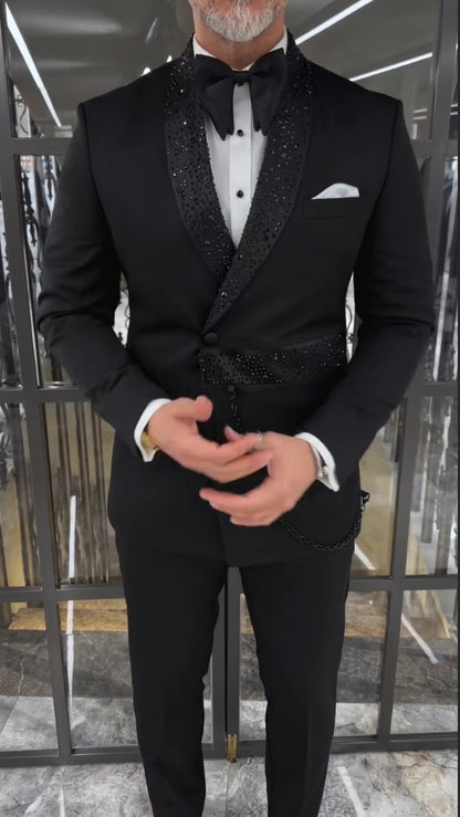 SPECIAL TUXEDO Blazers With Chain 