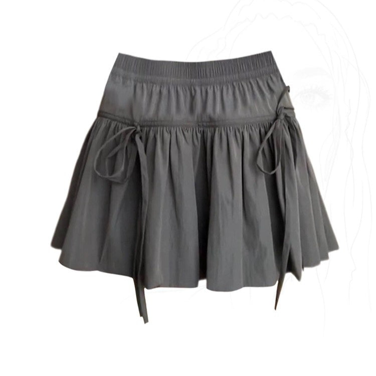Niche Pleated A- Line Skirt Women