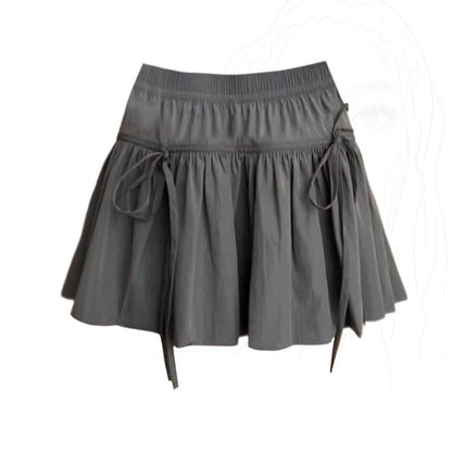 Niche Pleated A- Line Skirt Women