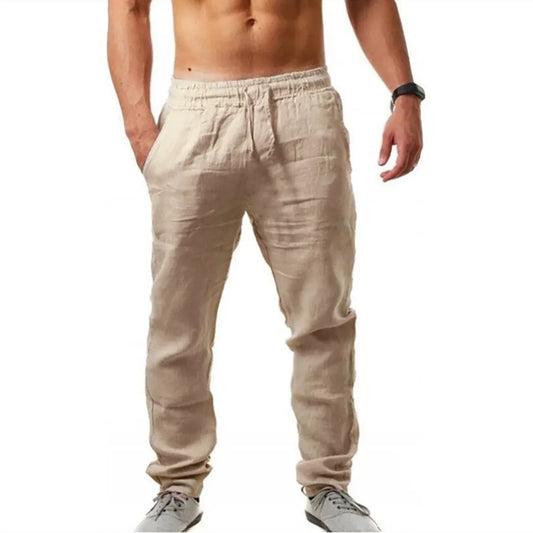 Men's Breathable Cotton Linen Pant