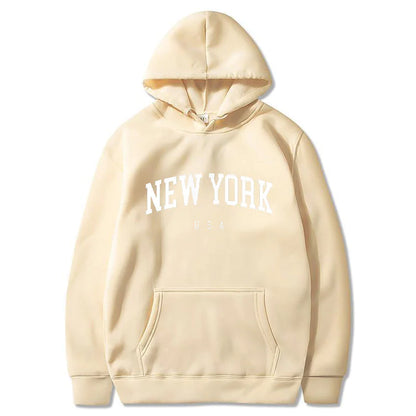 Fluwelen grafische hoodie