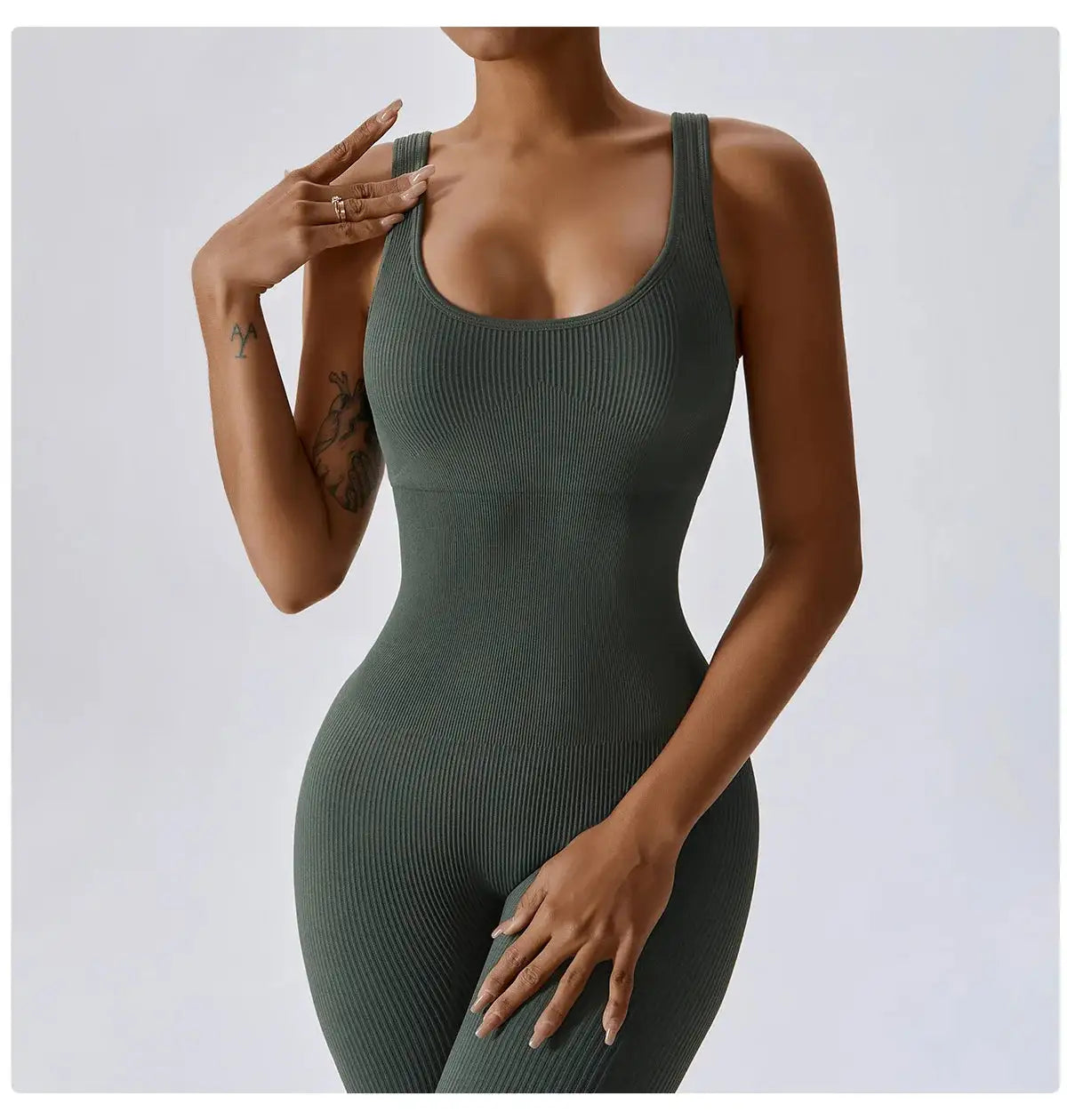 Naadloze jumpsuit